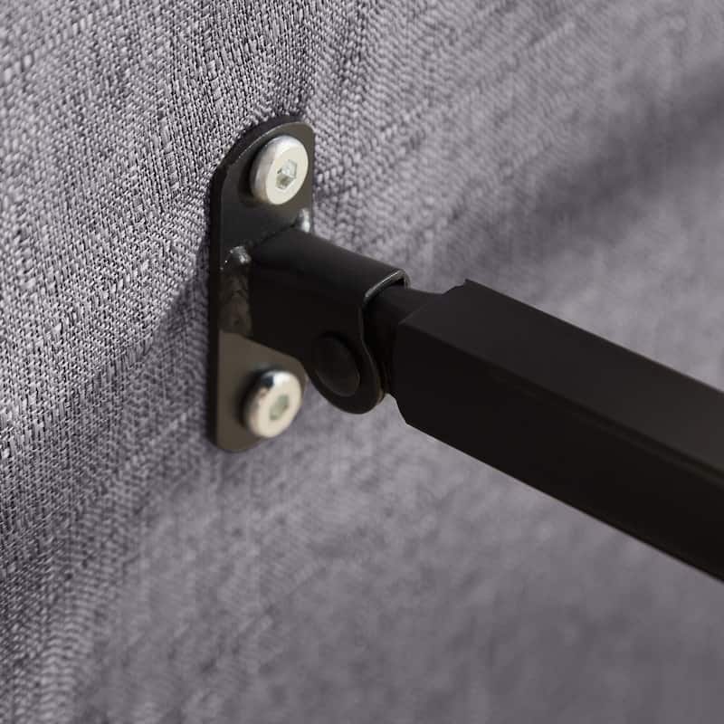 Linen 5-in-1 Folding Chair Bed with 5-Position Backrest, 450lb Capacity and Removable Pillow