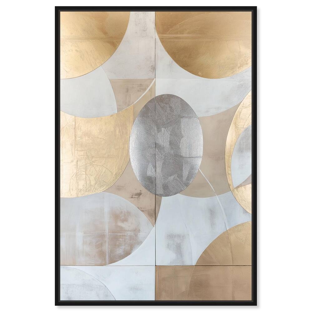 Golden Orb II Canvas by Art Remedy