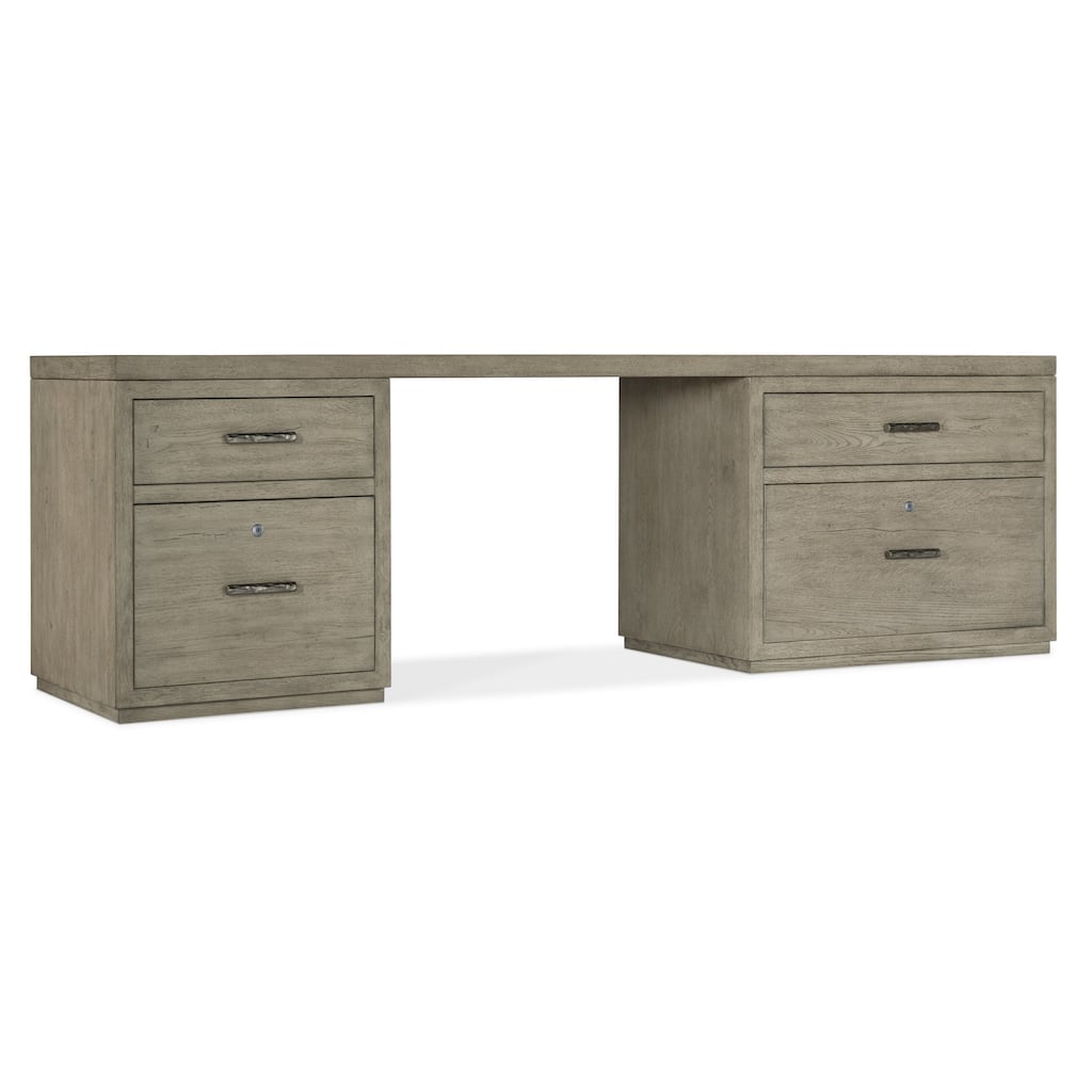 Hooker Furniture 6150-10923 96" Wood Veneer 4 Drawer Writing Desk