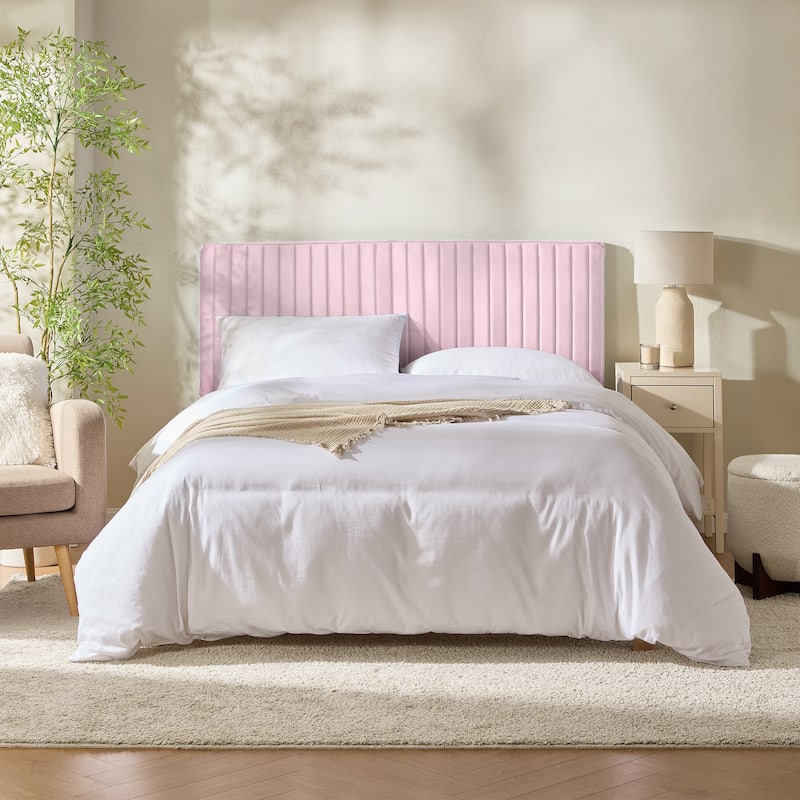 Empyrean Velvet Headboard, Floating Wall-Mounted, Easy Assemble Upholstered Peel & Stick, 3D Soundproof Bed Wall Panels