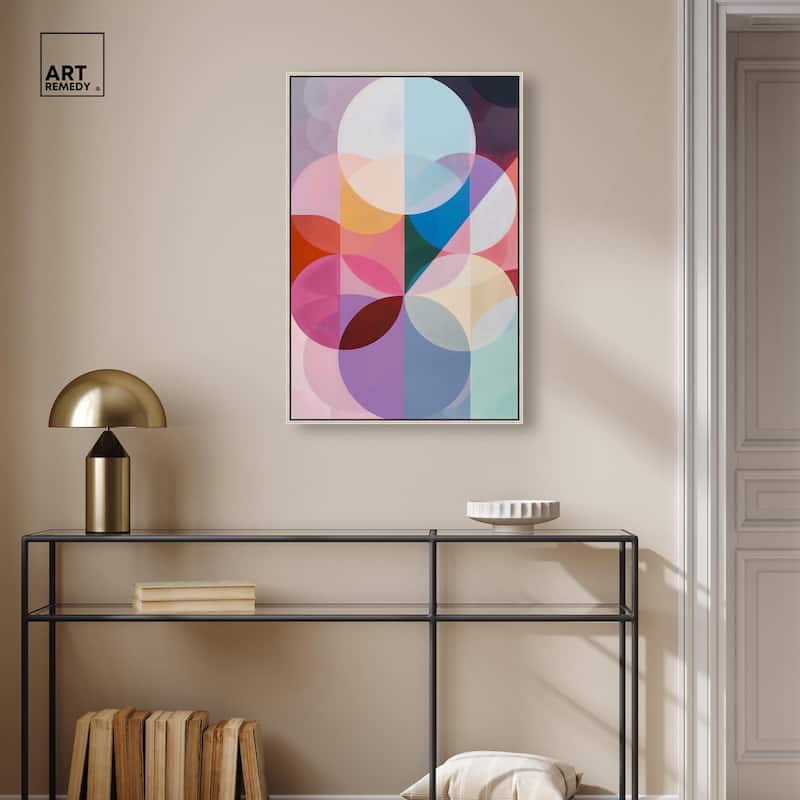 Oneiric Circles III Canvas by Art Remedy