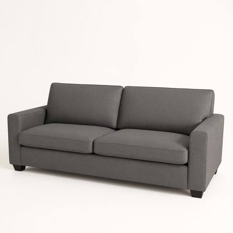 3 Seater Cloud Couch, with Deep Seats, 83" - Grey