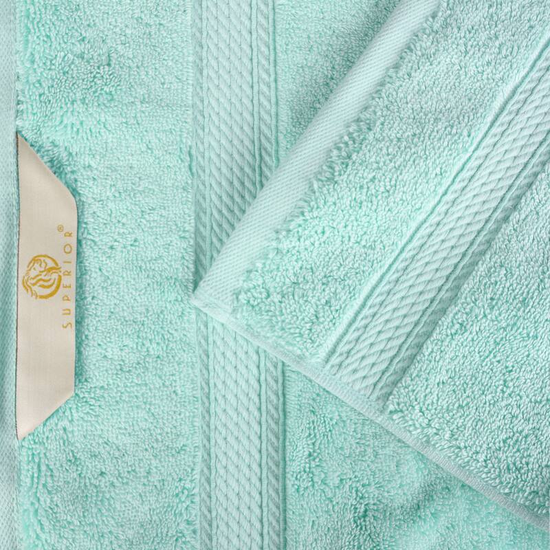 Superior Egyptian Cotton Pile Heavyweight 8-Piece Towel Set