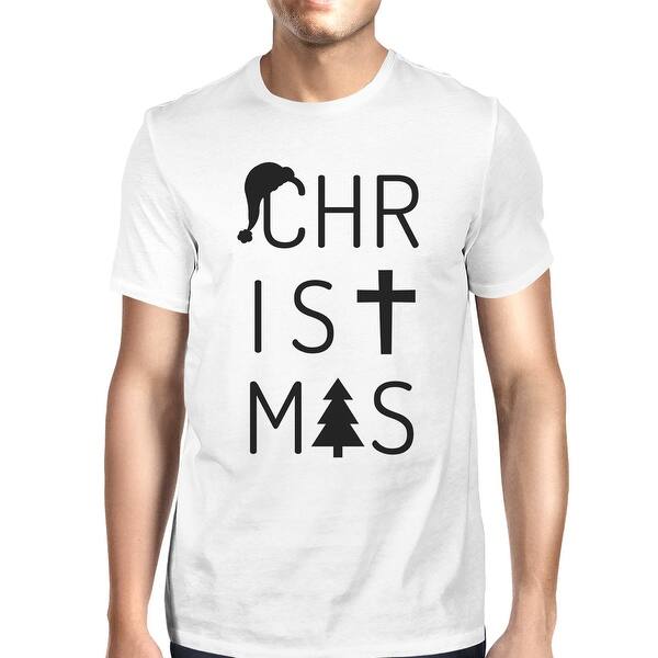 Shop Christmas Letters Gift T Shirt For Men Unique Christmas Graphic Tee Free Shipping On Orders Over 45 Overstock 18503253