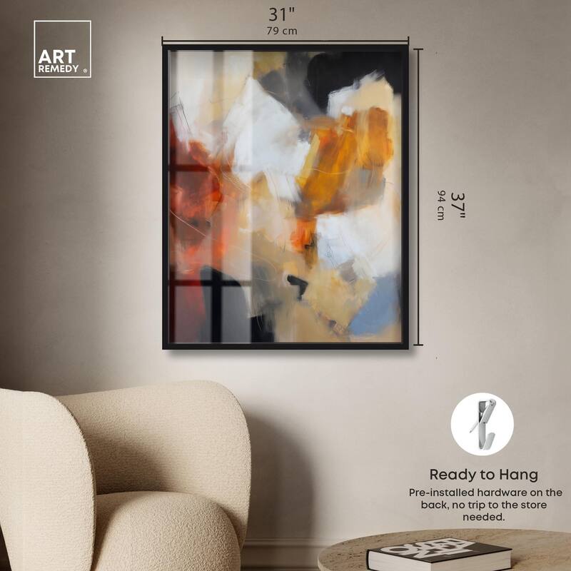 Earth and Fire I Shadowbox by Art Remedy