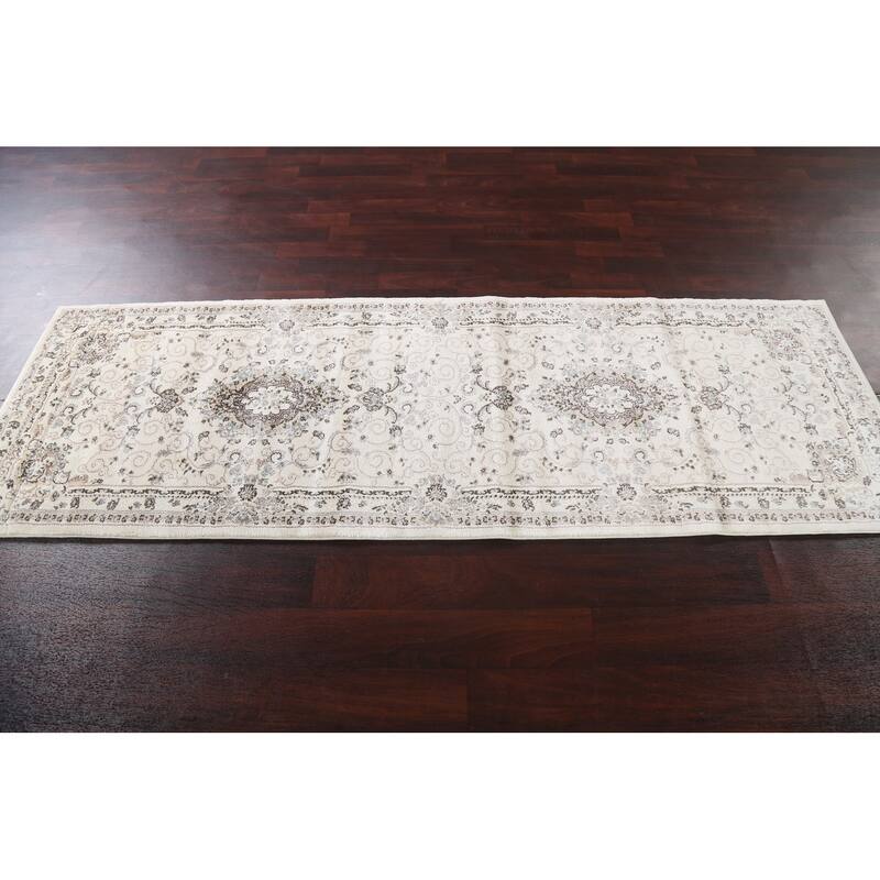 Floral Medallion Turkish Transitional Oriental Rug Traditional Carpet