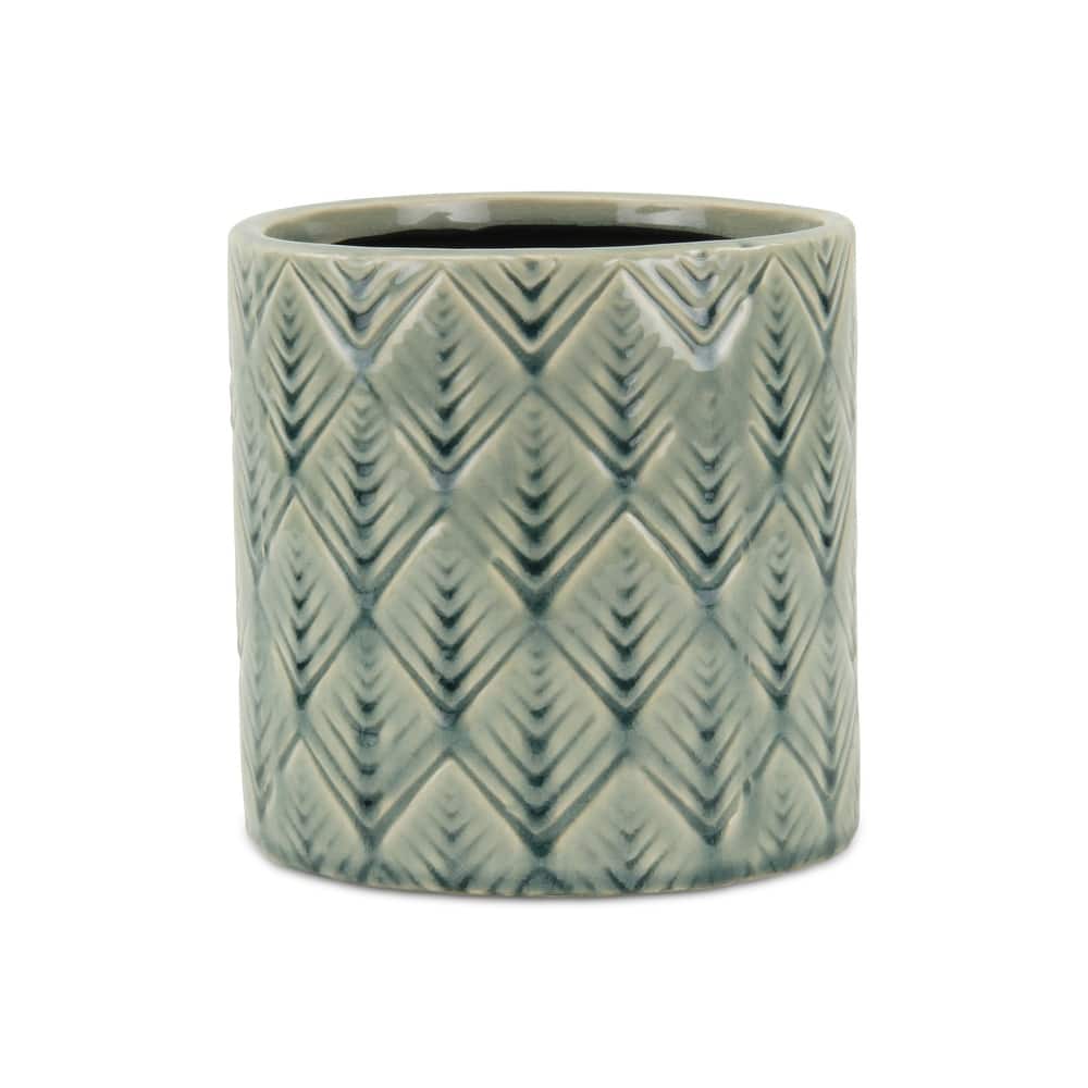 Arzati Viridescent Green Ceramic Pottery