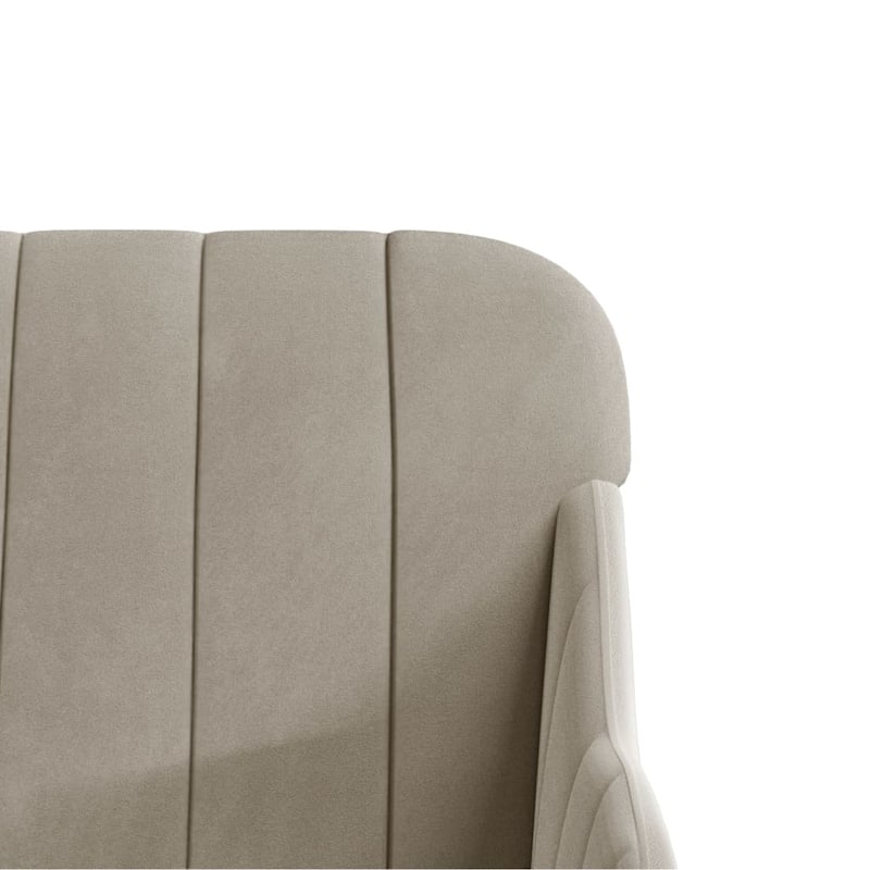 vidaXL Accent Chair with Arms Sofa Side Chair for Living Room Bedroom Velvet - 24.8" x 29.9" x 31.5"