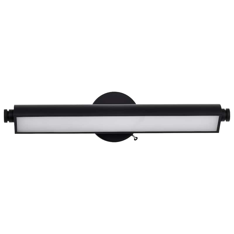 Auden 24 Inch LED Vanity 3 CCT Selectable Black Finish Acrylic Lens