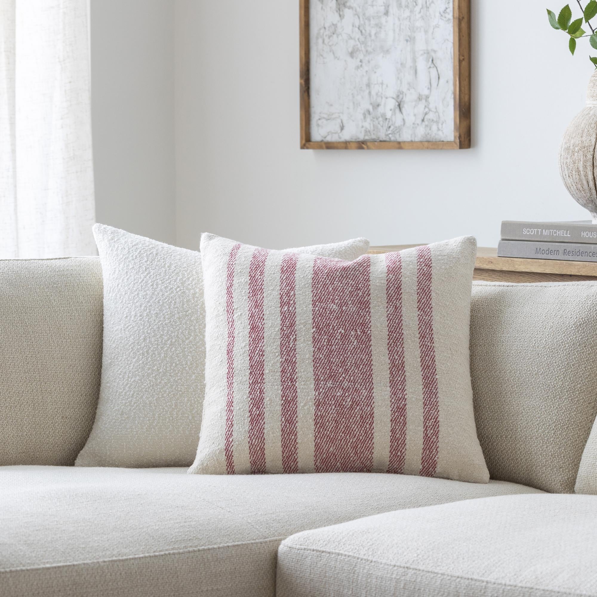 Raekwon Modern & Contemporary Stripe Accent Pillow