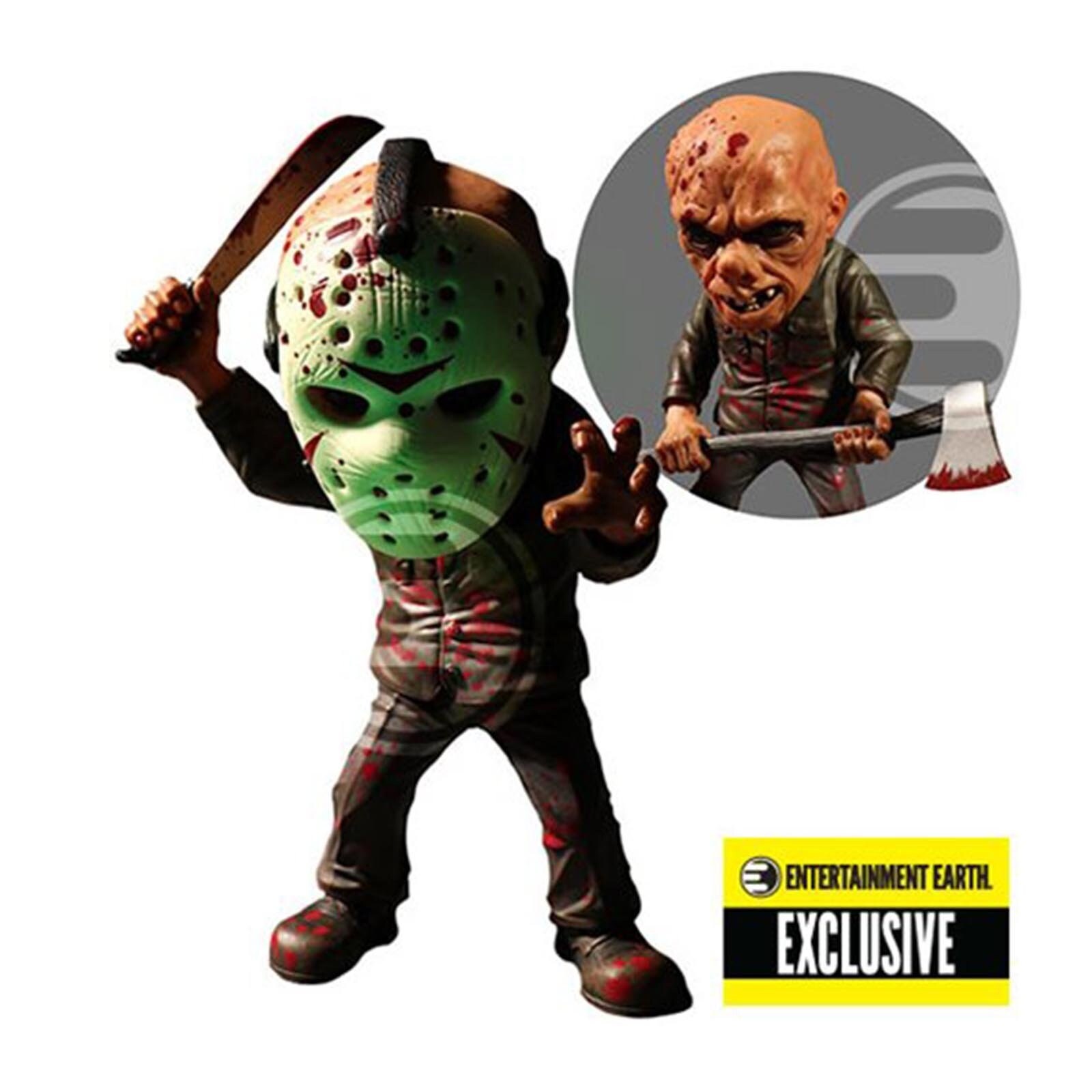 Shop Friday The 13th Bloody Jason Voorhees Gitd Stylized Action Figure Overstock 23526651