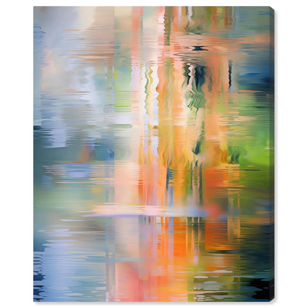 Spectrum's Embrace Canvas by Art Remedy, Gallery Wrapped