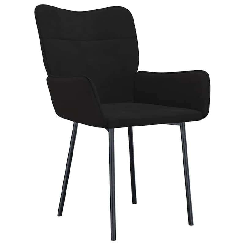 vidaXL Dining Chairs 2 Pcs Accent Upholstered Chair for Living Room Velvet - 21.7" x 23" x 32.1"
