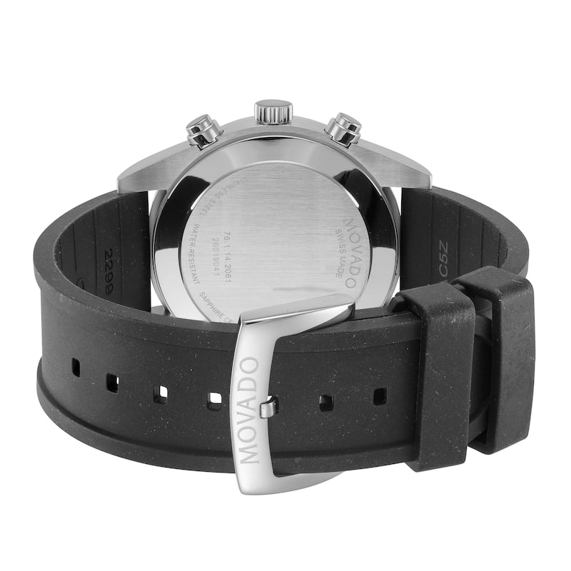 Movado Men's Sport 41mm Quartz Watch 0607992 - Black - N/A