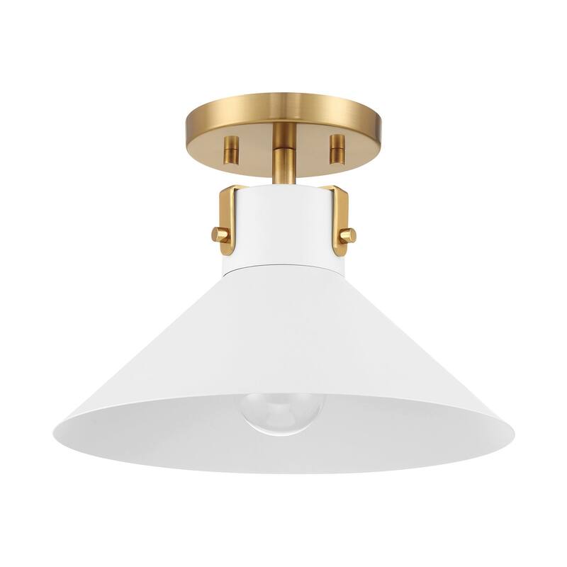 Bellevue SHCF87413 12" Wide Semi-Flush Ceiling Fixture