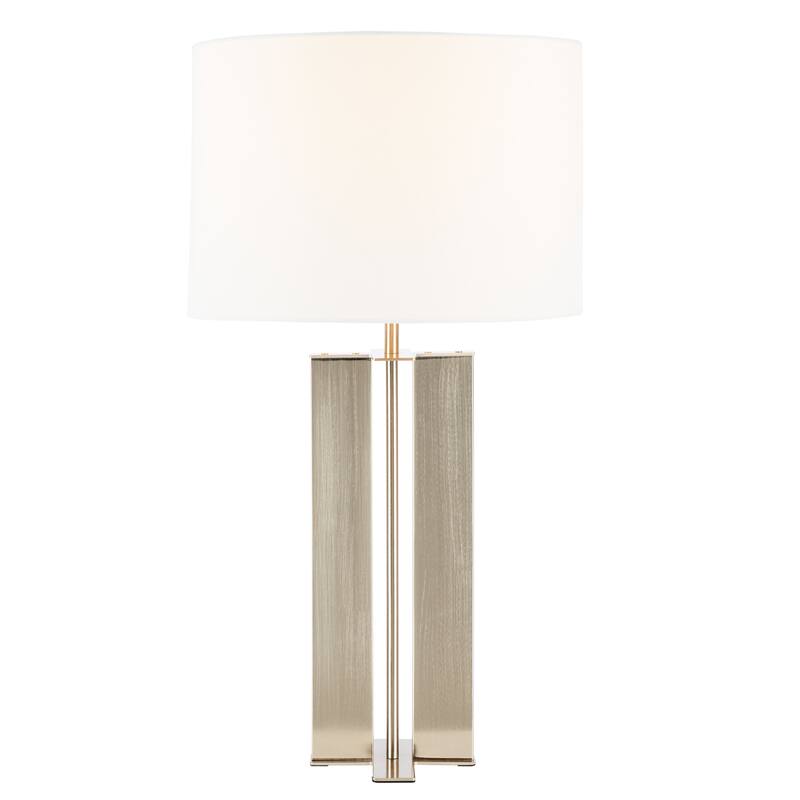 SAFAVIEH Lighting Appoline 28" Table Lamp - 15" W x 15" D x 28" H - 15Wx15Dx28H