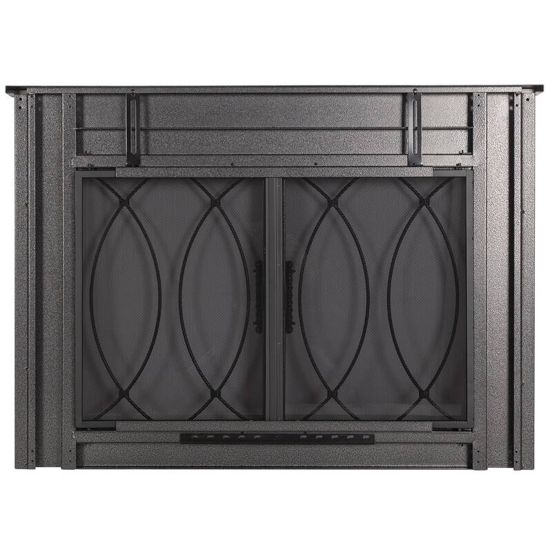 Pleasant Hearth Amhearst Fireplace Glass Door