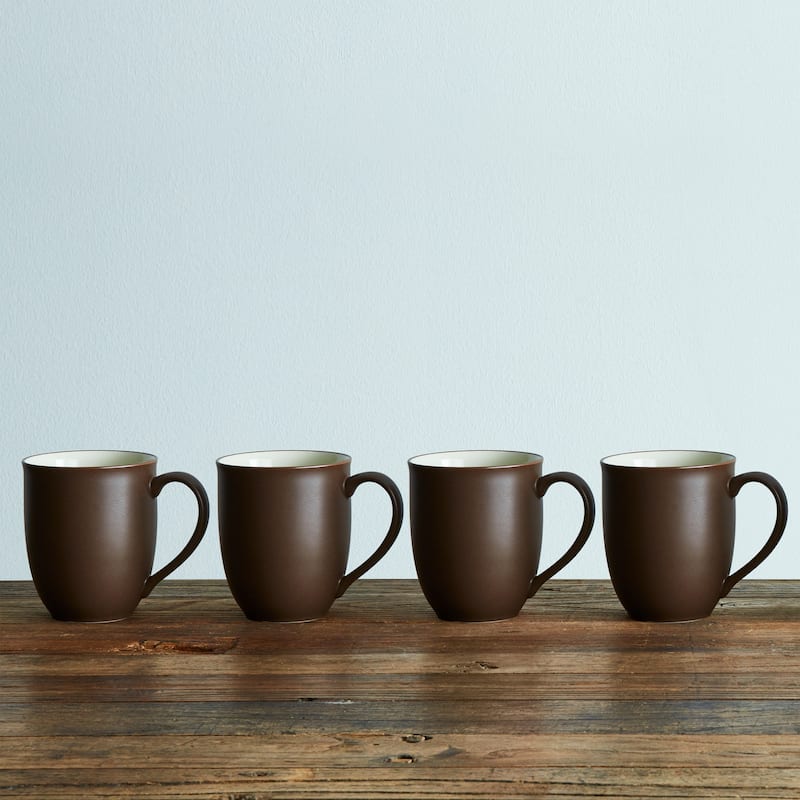Noritake Colorwave Set Of 4 XL Large Mugs, 18 Oz.