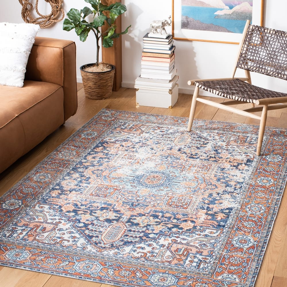 SAFAVIEH Aria Vasya Vintage Oriental Medallion Rug