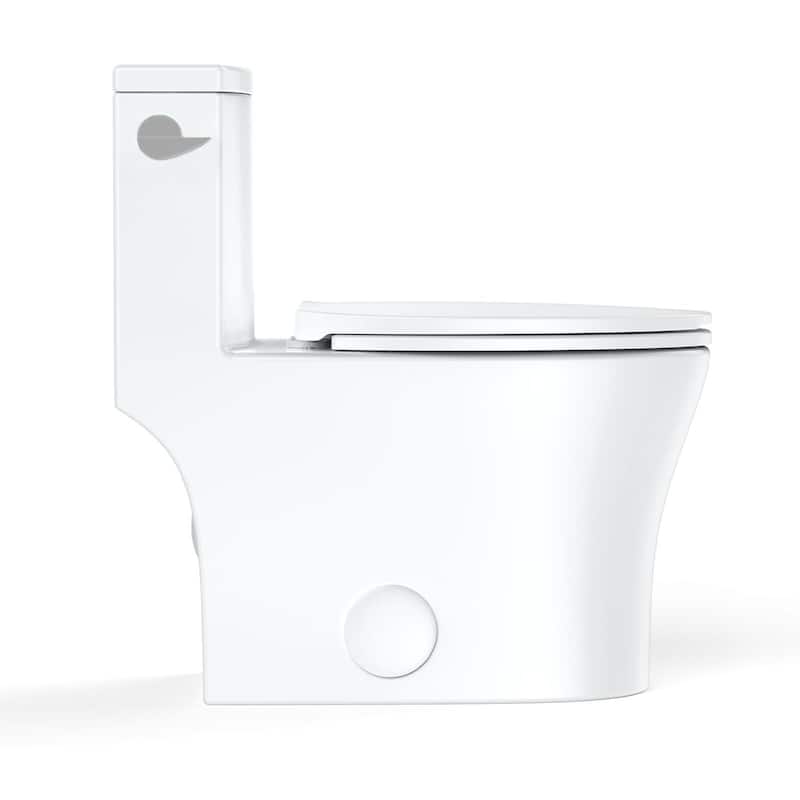 Elongated Toilet for Bathrooms - One toilet 2100