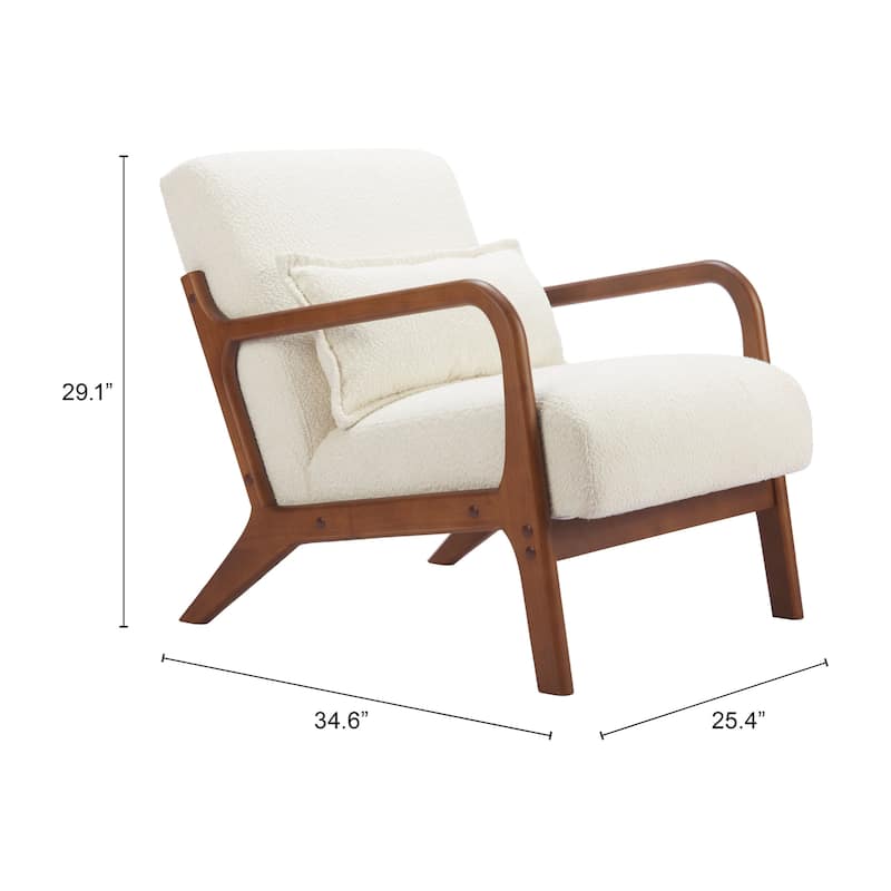 Macio Accent Chair Cream