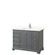 Option Dark Gray, Chrome Trim, Giotto Quartz Top