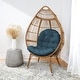 preview thumbnail 13 of 67, Humble + Haute Indoor Egg Chair Cushion (Cushion Only) 44 x 27 x 4 - Wedge Wood