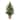 Vickerman 24" x 14" Bryson Spruce Artificial Christmas Tree, Dura-Lit® LED Warm White Mini Lights