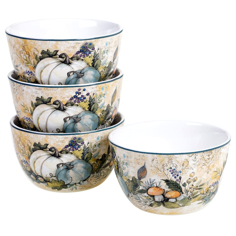 Certified International Harvest Gatherings 16-piece Dinnerware Set (Service for 4)