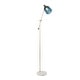 preview thumbnail 1 of 25, Marcel Contemporary Floor Lamp with Glass Shade and Marble Base