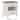 Farmhouse End Table Nightstands with Charging Station & Drawer