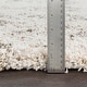 preview thumbnail 3 of 5, Rory Ivory Boho Shag Area Rug (7'10" x 10'3") - 7' 10" x 10' 3"
