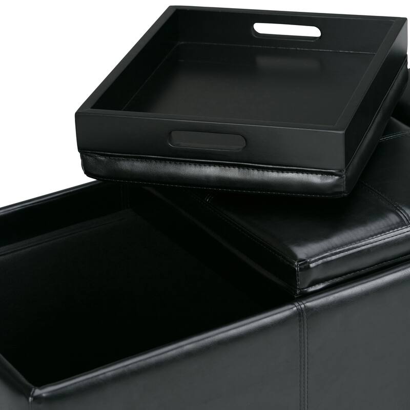 Modern Storage Ottoman for Living Room