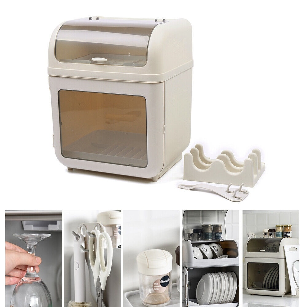 2 Tier Dish Drainer Drying Rack Kitchen Storage Holder Washing Organizer -  Bed Bath & Beyond - 31118396