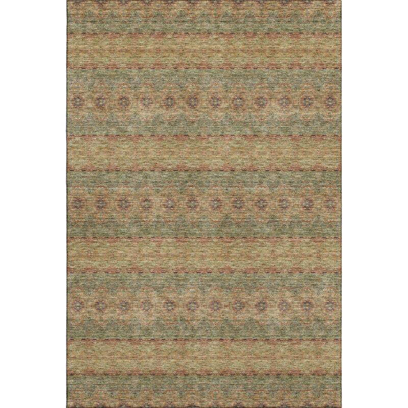Premium Washable Super Soft Boho Stripes Mayfield Rug