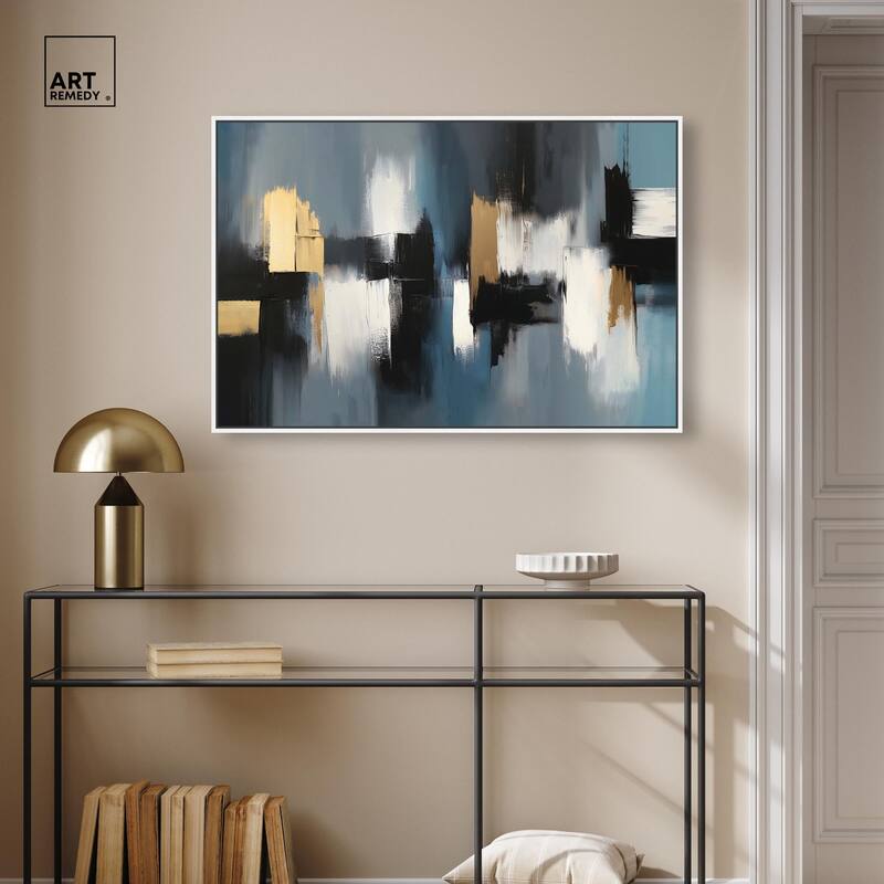 Within Blues Canvas by Art Remedy