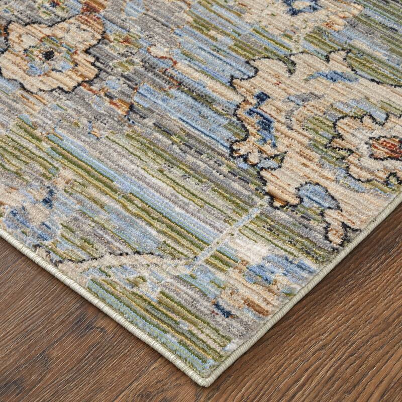 Melrose R39P3 Floral & Botanical Traditional Area Rug