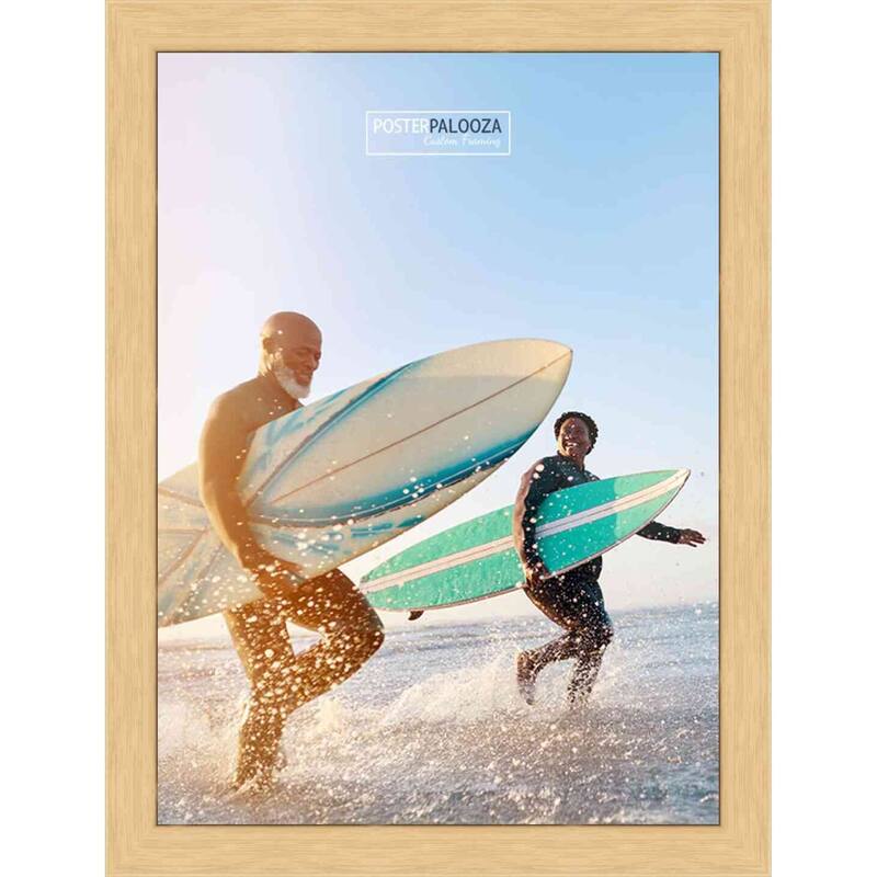 A2 Frame Natural Modern Minimalist Wooden 16.5x23.5 Frame Modern