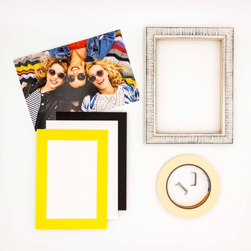 Pack of TEN 24x36 Mats Bevel Cut for 8x10 Photos Acid Free Yellow Precut Matboards For