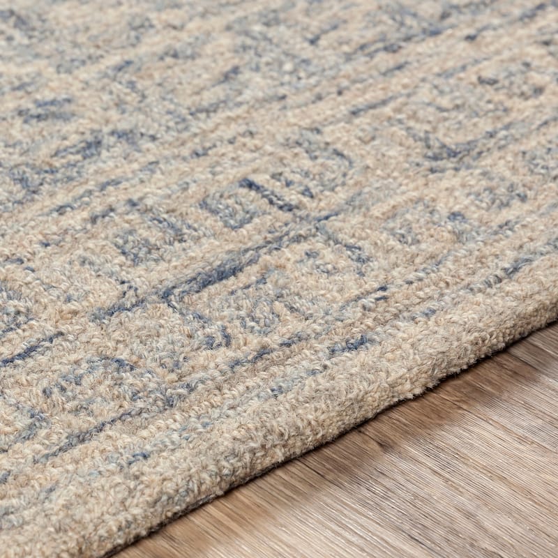 Livabliss Nesta Handmade Distressed Tribal Wool Area Rug