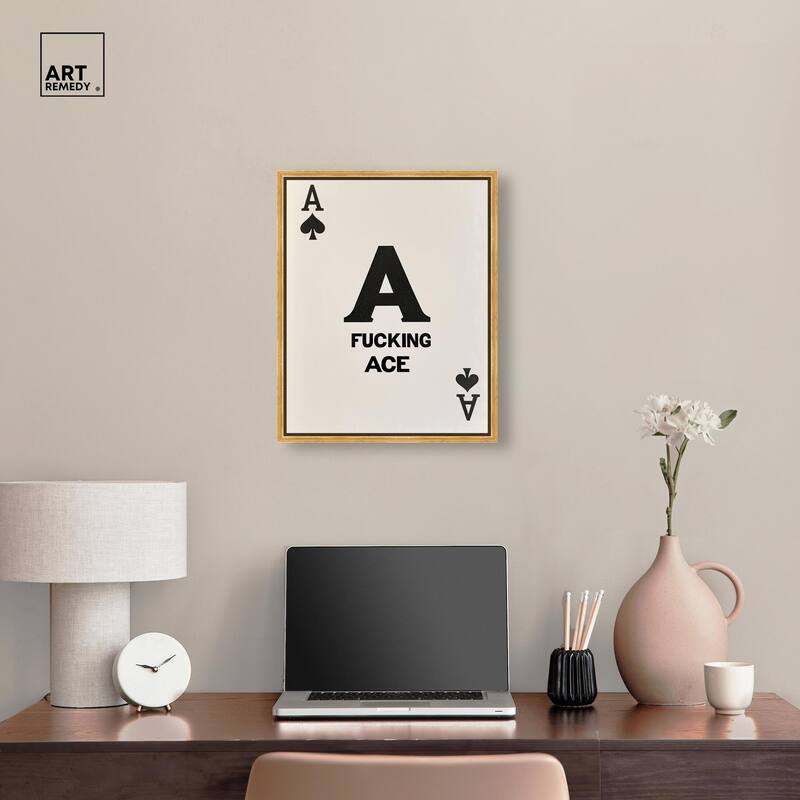 Ace Canvas by Art Remedy