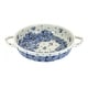 preview thumbnail 7 of 13, Blue Rose Polish Pottery 152 Vena Small Round Baker with Handles