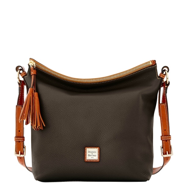 Dooney & Bourke Pebble Grain Small Dixon (Introduced by Dooney & Bourke at $248 in Jul 2016) - Chocolate