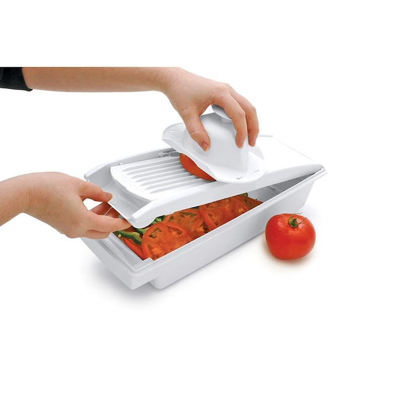 Swissmar Borner V-Prep Mandoline V-5000 7 Piece Set