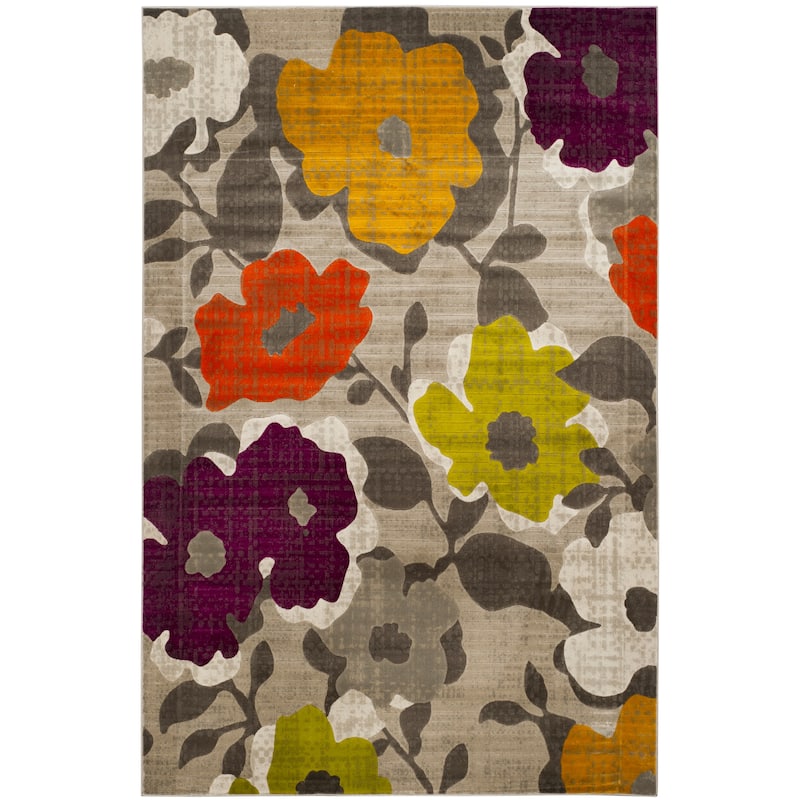 SAFAVIEH Porcello Lavada Contemporary Floral Rug