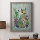 preview thumbnail 9 of 43, Fantastic Florals Squirrel-Premium Framed Canvas - Ready to Hang
