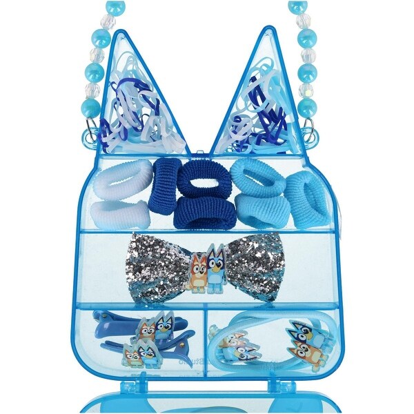 H.E.R. Accessories Kids Bluey Hair Accessory Set with Case - Bed