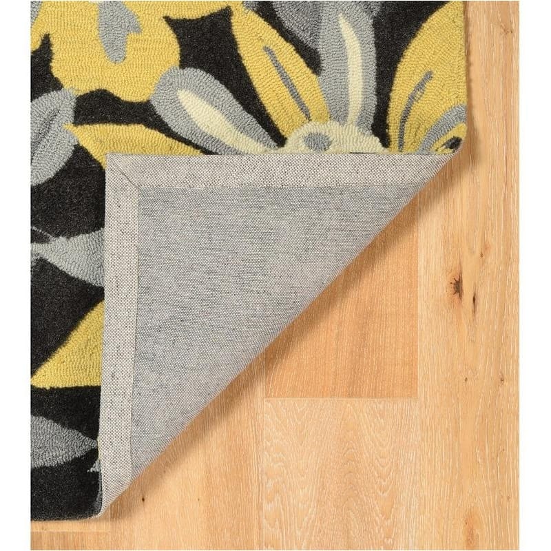 Trinity Wildflower Grey/Yellow - 5' x 7'