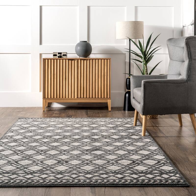 Nuloom Jolan Moroccan Lattice Area Rug