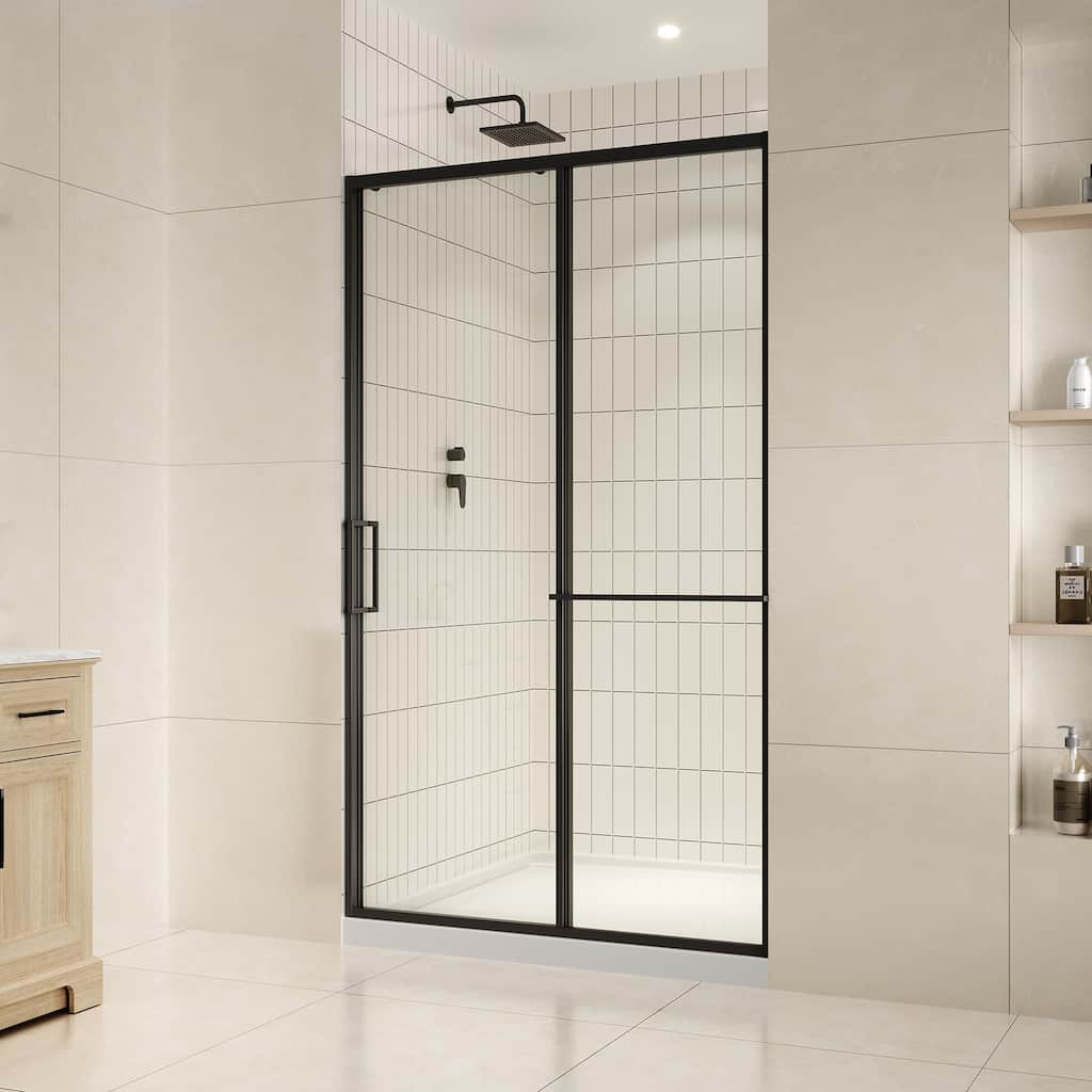 Ove Decors 15SGP-ZORA48 Zora 78-3/4" High x 48" Wide Sliding Framed
